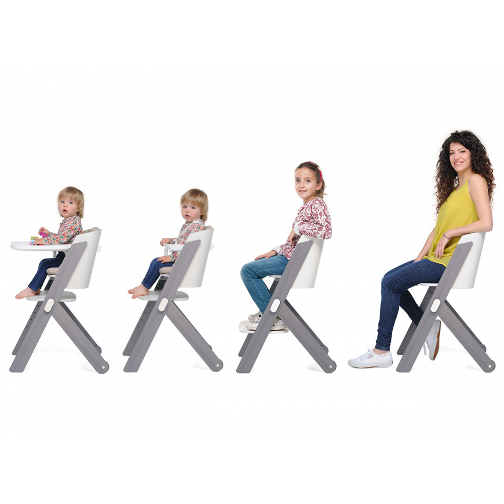 Sedia evolutiva che segue la crescita del tuo bambino
