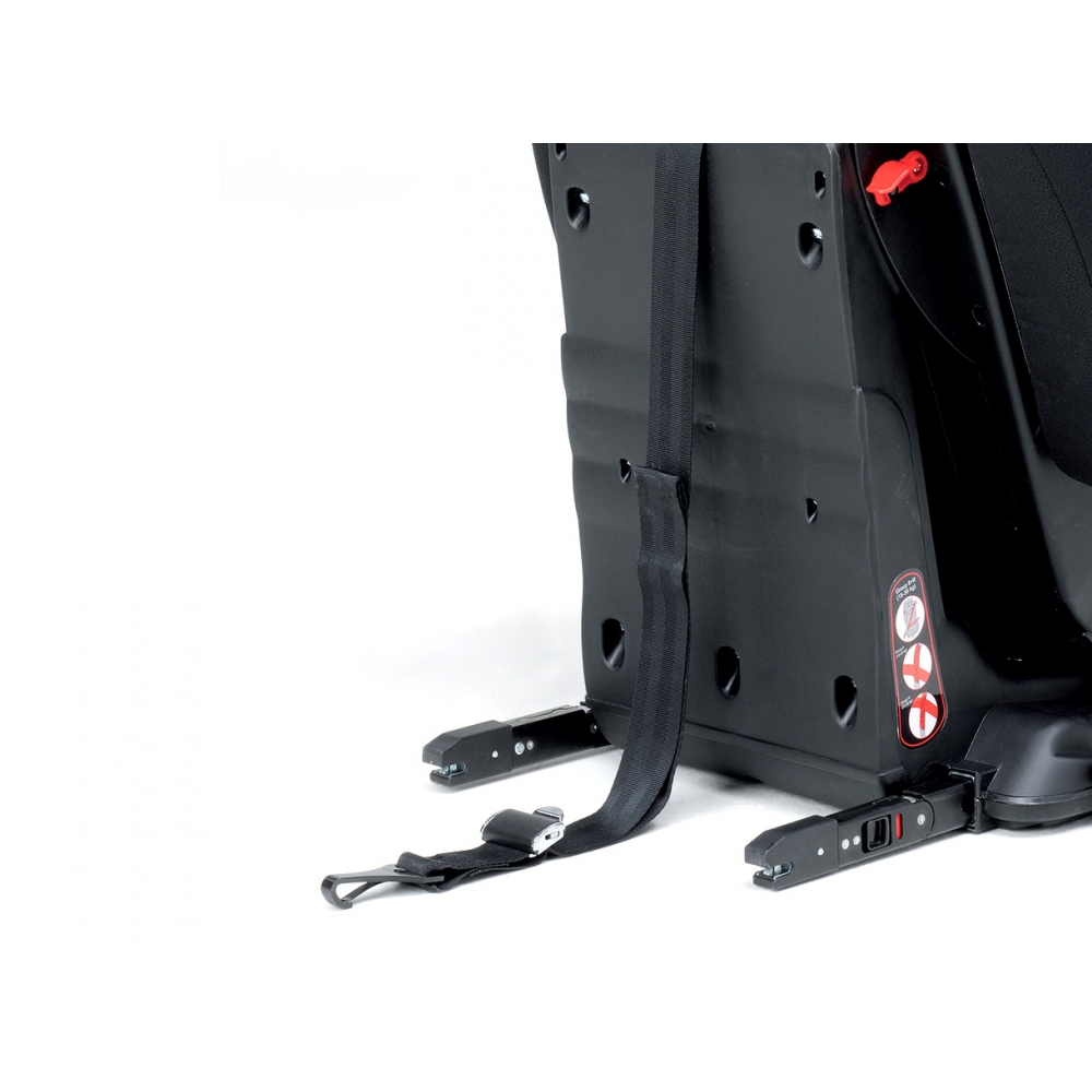 Sistema universale isofix completo di cinghia top tether