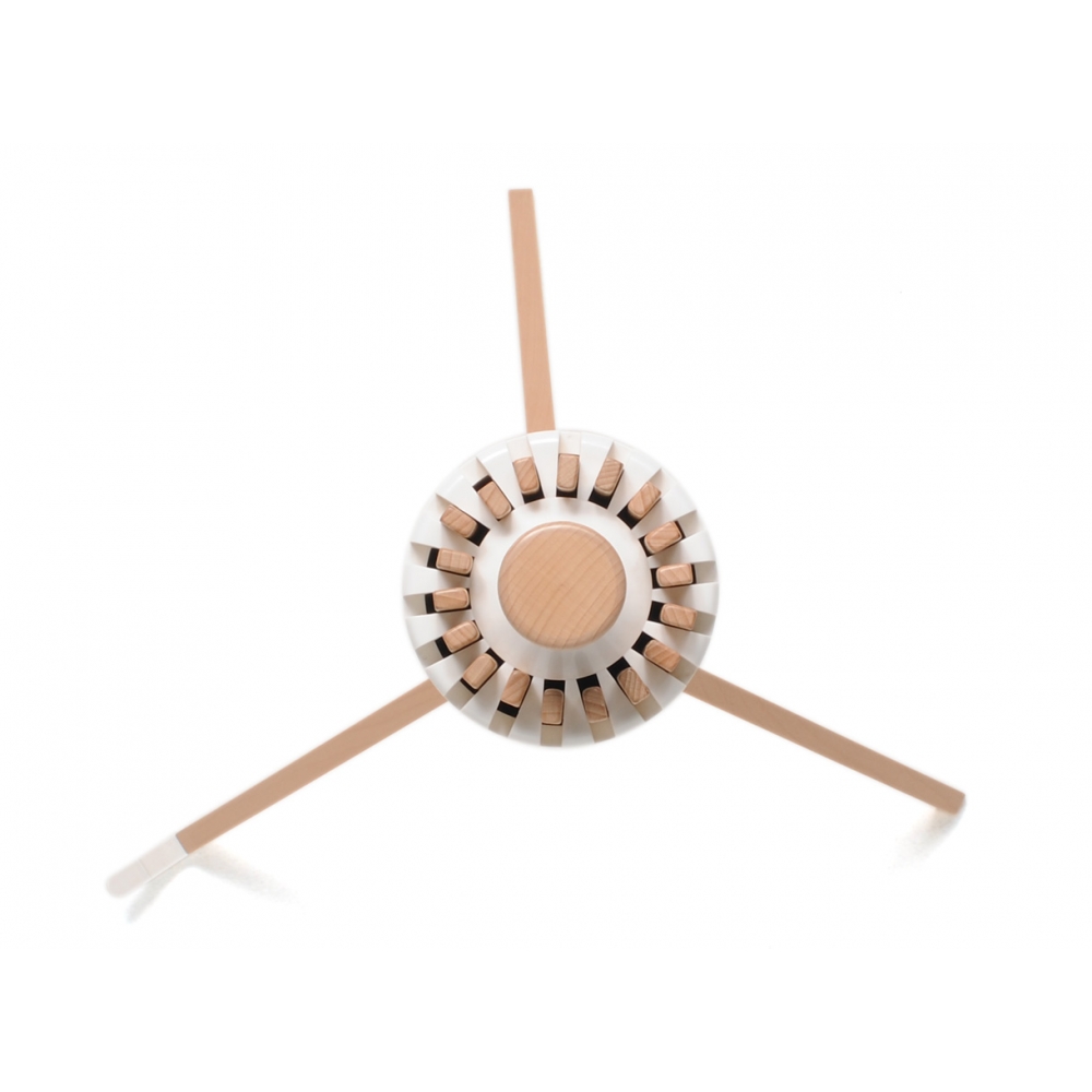 Drying rack with 18 foldaway arms